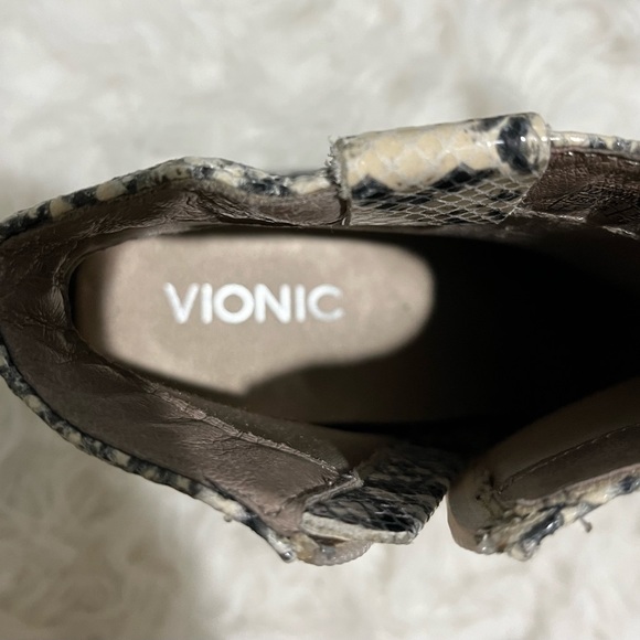 Vionic Snakeskin Bootie - Picture 8 of 8